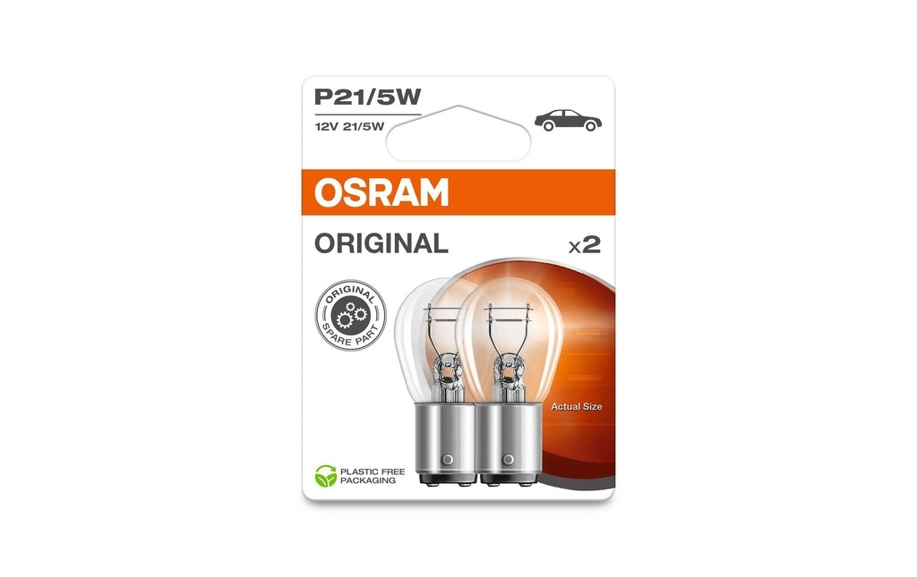 OSRAM Témoins lumineux Original P21/5W BAY15d Voiture de tourisme