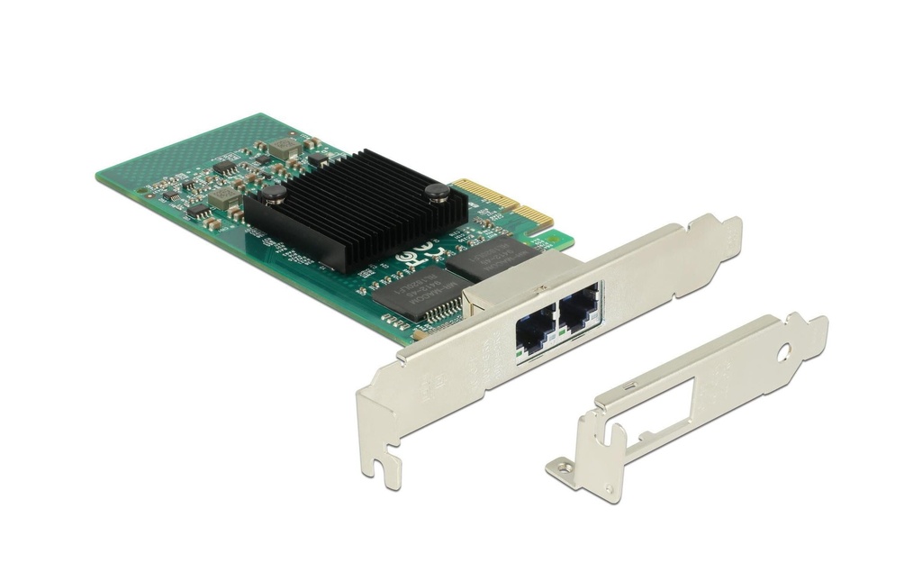 Delock Carte réseau 2x1Gbps, PCI-Express-x4 Chipset Intel i350