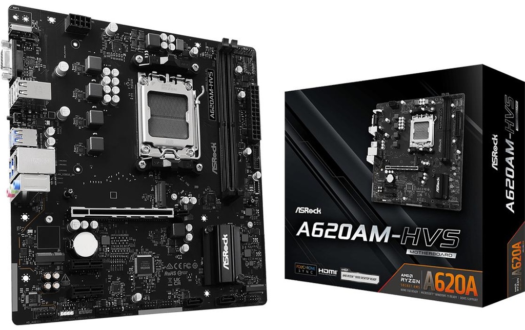 ASRock Carte mère A620AM-HVS