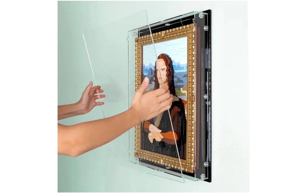 iDisplayit Modules de construction Présentoir en acrylique pour LEGO 31213 Mona Lisa