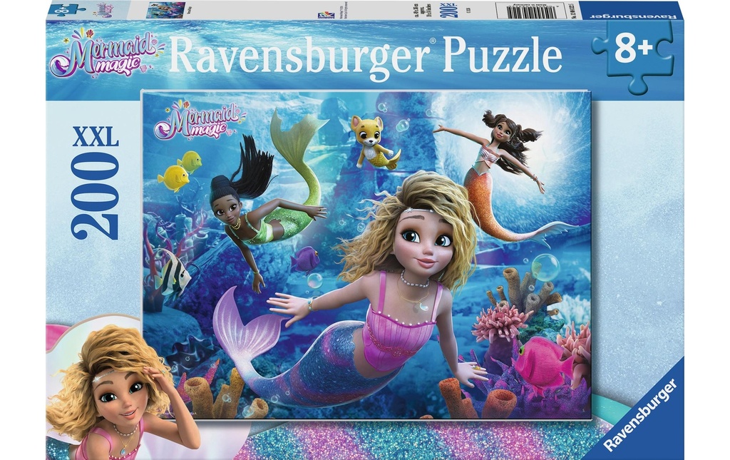 Ravensburger Puzzle Magie de la sirène, 200 pièces