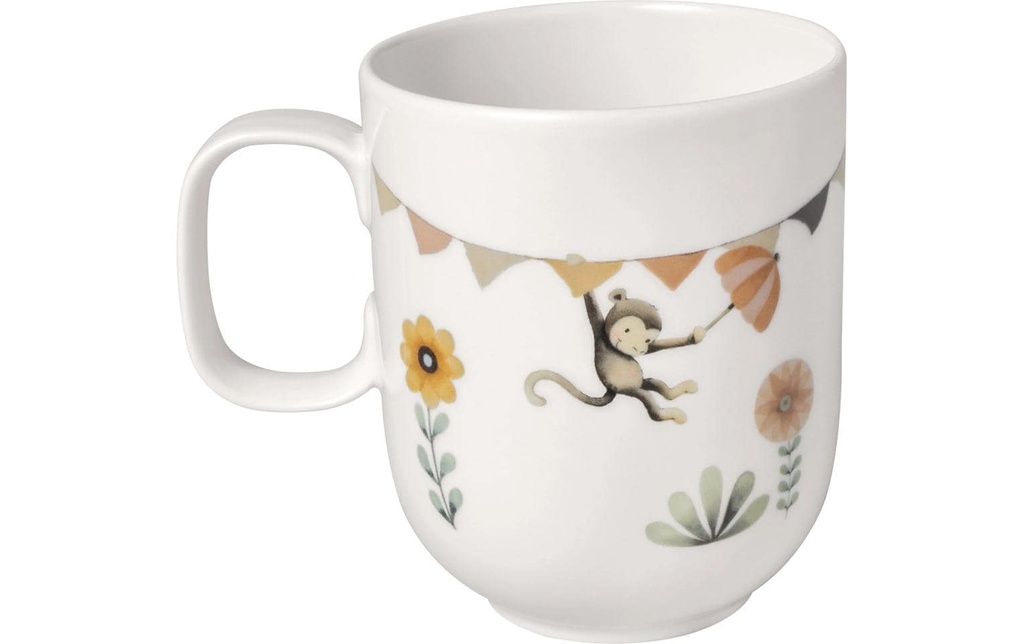 Villeroy & Boch Tasse à boire pour enfants Roar Lion 280 ml, 6 pièces, orange