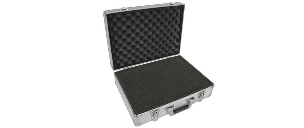 Perel Coffret à outils 1819-42A Argenté, Avec doublure en mousse