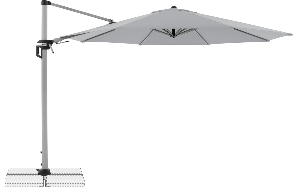 Doppler Parasol Active 370 - Gris clair