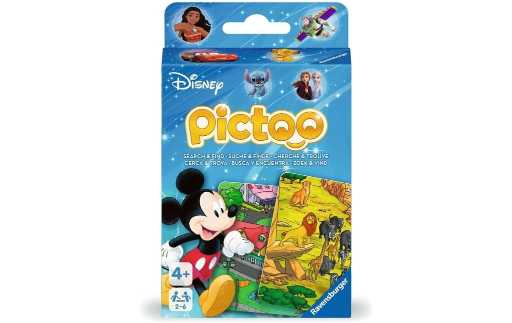 Ravensburger Jeux de cartes Pictoo Disney