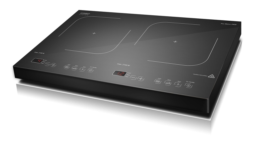 Caso Plaque de cuisson à induction double Pro Menu 2400 2400 W