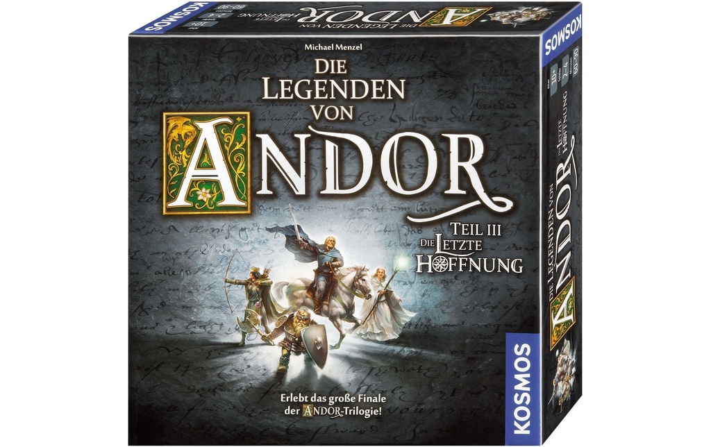 Kosmos Jeux de connaisseur Die Legenden von Andor – Die letzte Hoffnung