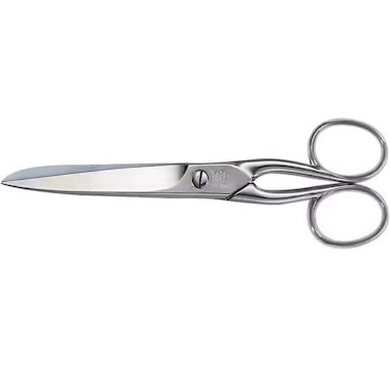 Lerche Ciseaux Classic nickelé 15.5 cm, Nickel, Universel