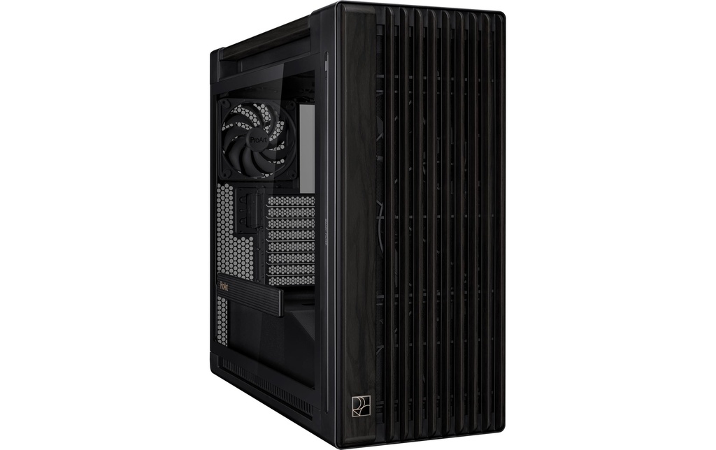 ASUS Boîtier d’ordinateur ProArt PA602 Wood Edition Noir