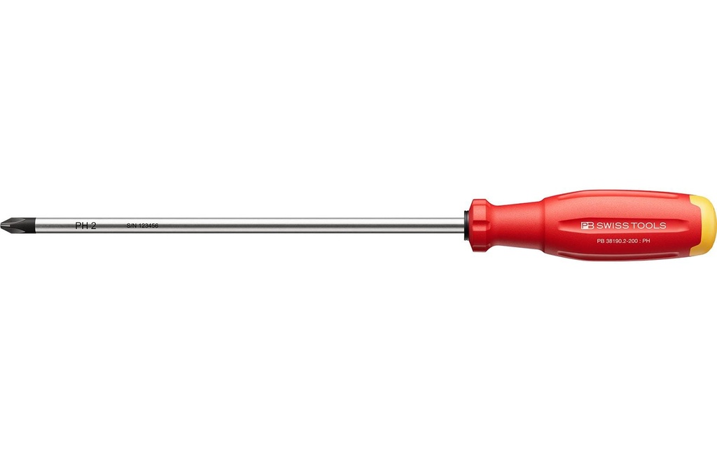 PB Swiss Tools Tournevis cruciforme SwissGrip Evo PH Phillips