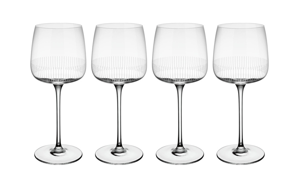 Villeroy & Boch Verre à vin rouge Afina 200 ml, 4 pièces, Transparent