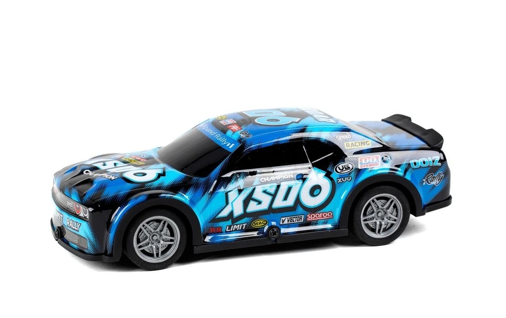 TEC-TOY Voiture Roar SXO6 avec lumière, bleu, 1:22