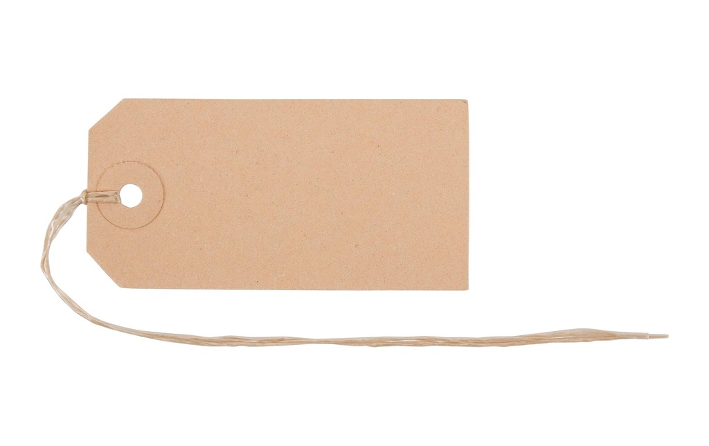 [105610800] BIELLA Etiq.volantes 4,0x8,0cm 50pcs (50 pces)
