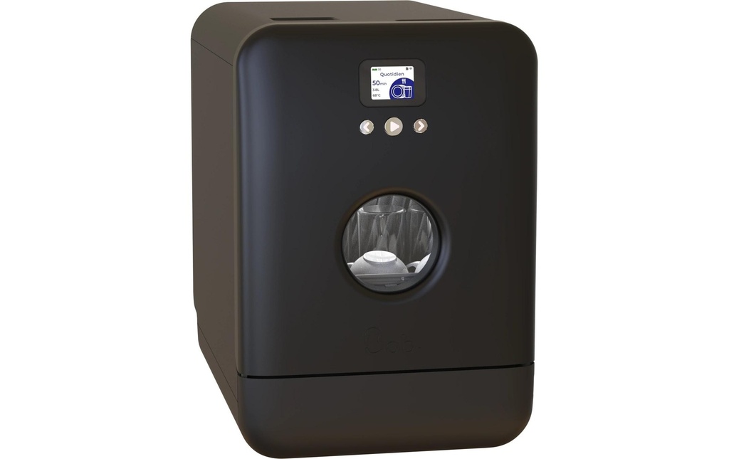 Daan Tech Lave-vaisselle de table Bob Noir mat
