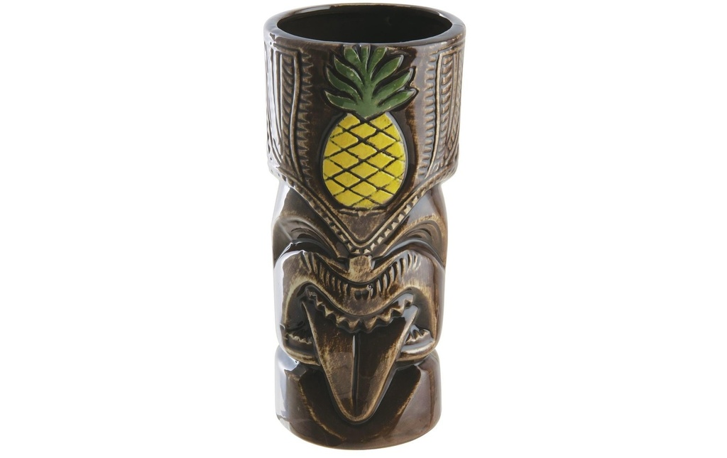 Paderno Gobelet à cocktail Tiki 510 ml, 1 Pièce/s, Brun/Brun foncé