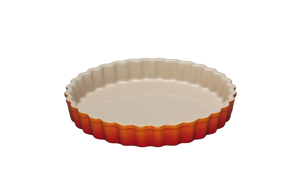 Le Creuset Moule à tarte 28 cm, Rouge four