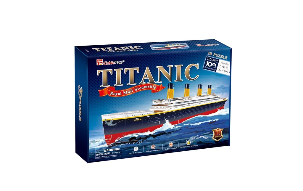 CubicFun Titanic 113 pièces