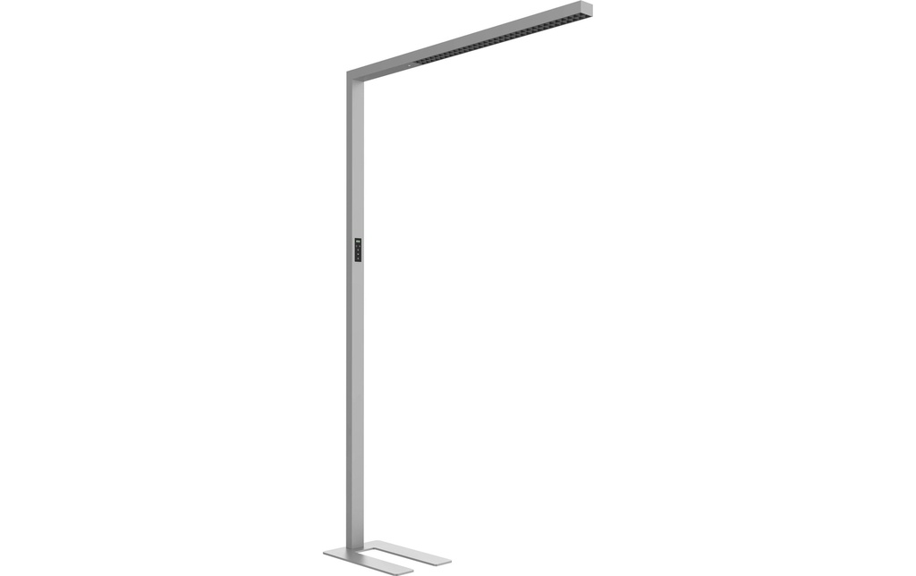 Hybriqs Lampe sur pied de bureau Hybrid Light Four HCL, Argent
