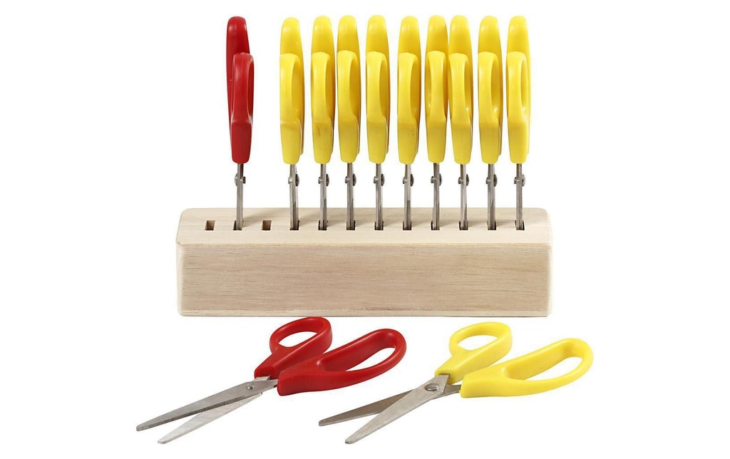 Creativ Company Ciseaux pour enfants 12.5 cm  12 pièces