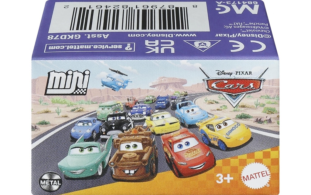 Mattel Cars Assortiment Blindpack Mini Racers de Disney Pixar Cars