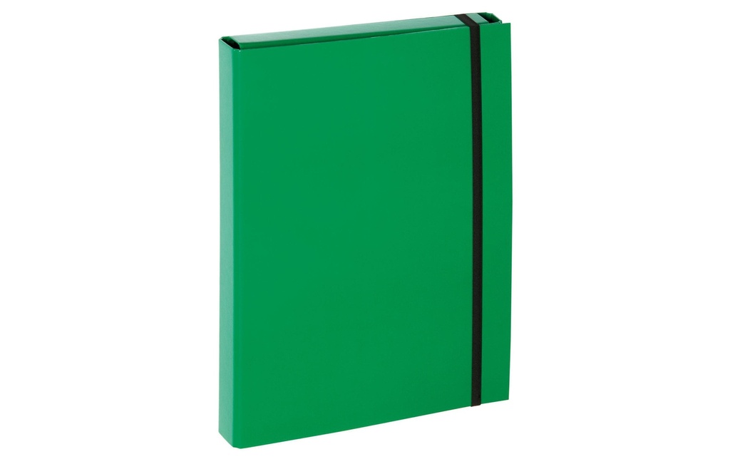 Pagna Portfolio à ruban élastique A4 Basic Vert