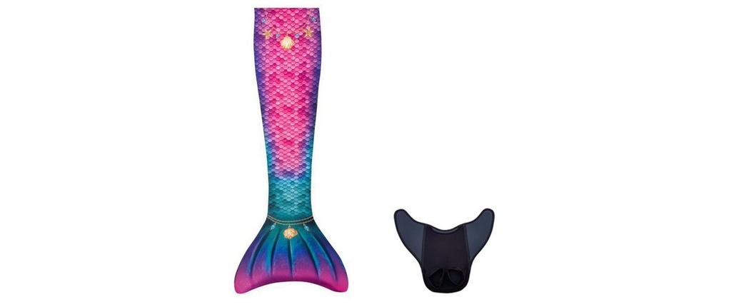Meili Palmes de natation Palme de sirène Star XS