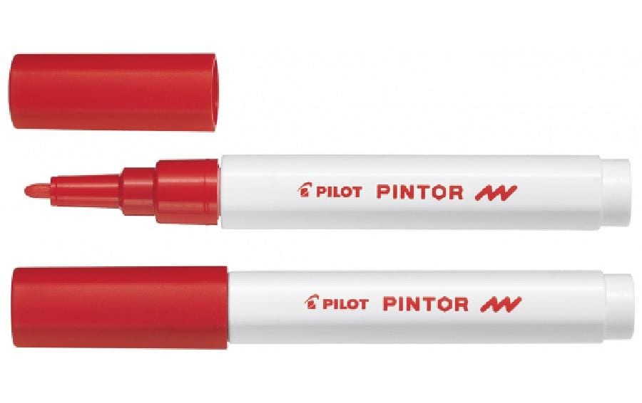 PILOT Marqueur Pintor F rouge
