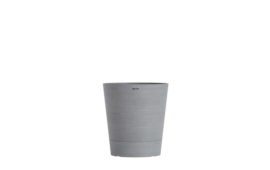 Boum Pot à fleur 15 L Pro Gris