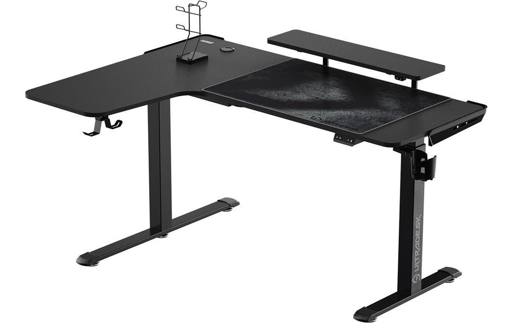 Ultradesk Table de jeu Winger Noir