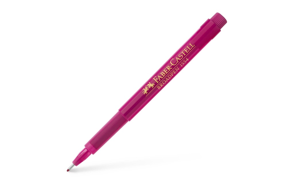 Faber-Castell Fineliner Broadpen 1554 0.8 mm, Rose