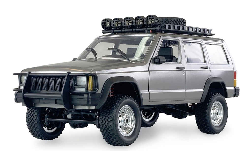 Amewi Véhicule tout-terrain JC-X12 4WD Argent, RTR, 1:12