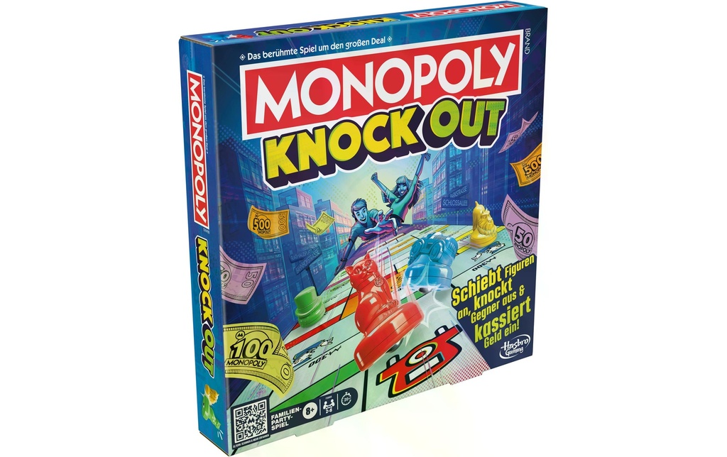 Hasbro Gaming Jeux pour la famille Monopoly Knockout -DE-