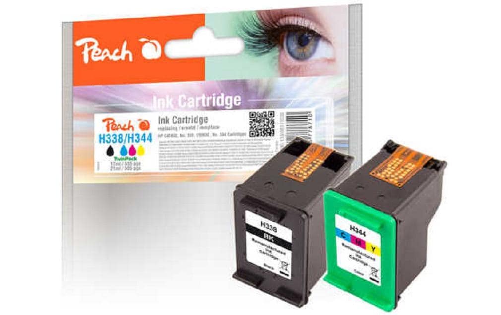 Peach Encre HP No 338 /  No 344 BK, couleur