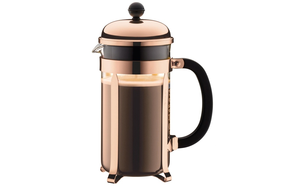 Bodum Cafetière Chambord 1 l, cuivre