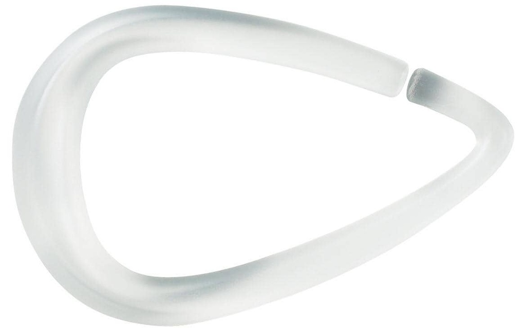 spirella Crochets pour rideau de douche Drop Transparent, 12 pièces