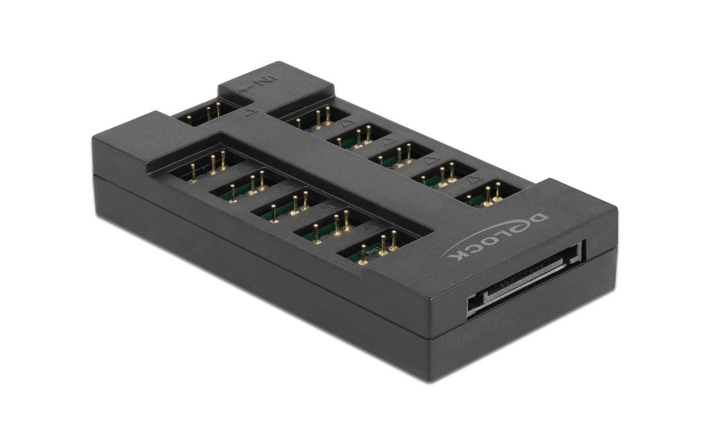 Delock Hub RGB pour LED ARGB avec 10 ports