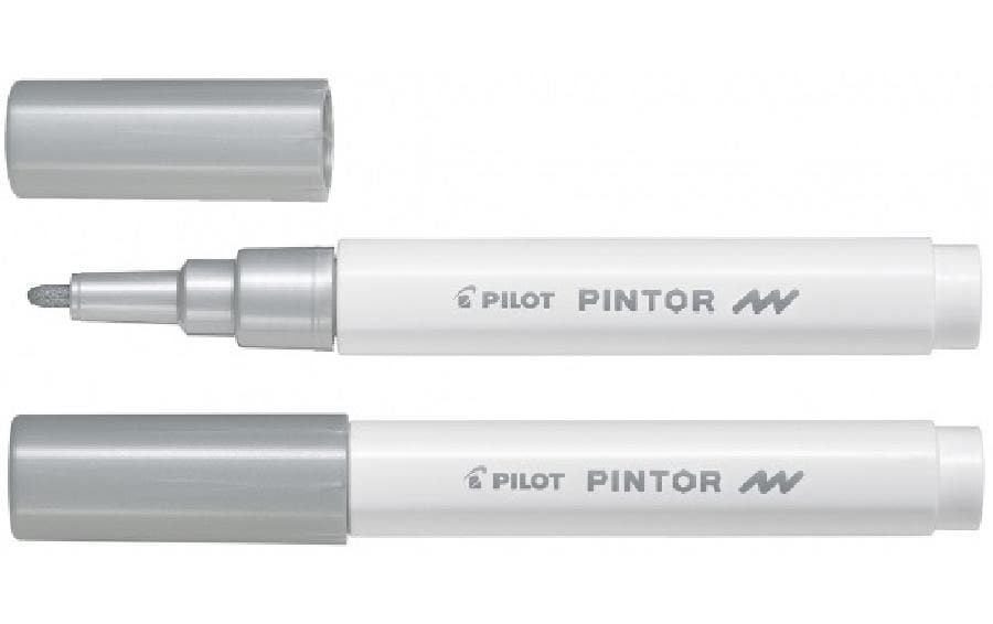 [241051510] PILOT Marqueur Pintor F argent métal