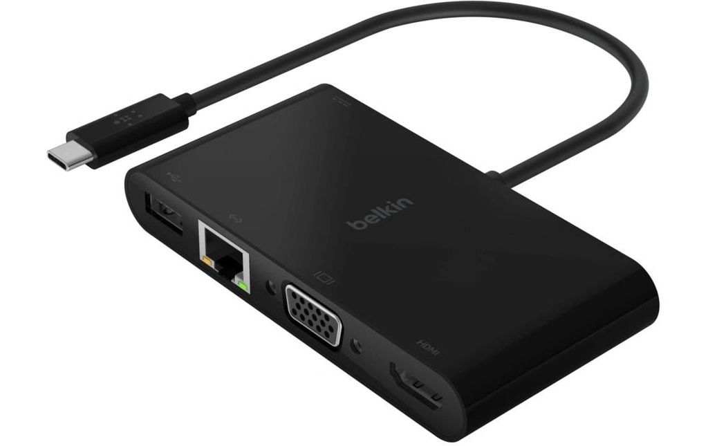 Belkin Adaptateur USB-C USB type C - HDMI/VGA