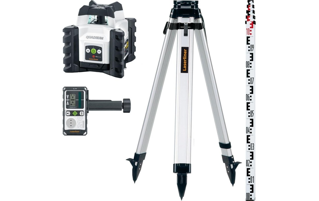 Laserliner Laser à lignes croisées Kit Quadrum Compact G 210S 165cm 40 m