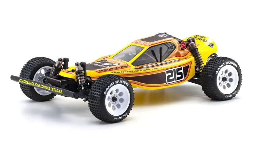 Kyosho Buggy Turbo Optima Pro 4WD Legendary Series kit de construction, 1:10