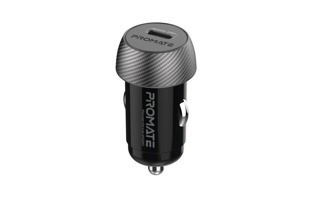 Promate Chargeur de voiture ProMate PowerDrive-PD20, Mini chargeur de voiture