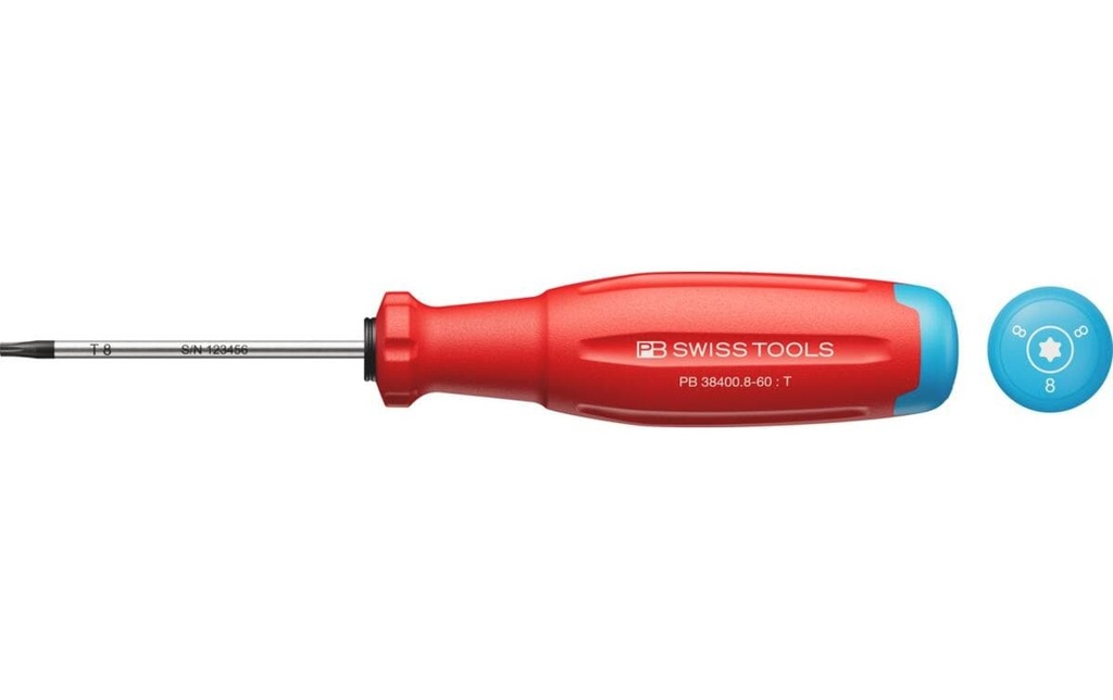 PB Swiss Tools Tournevis 38400 SwissGrip Evo TX 8