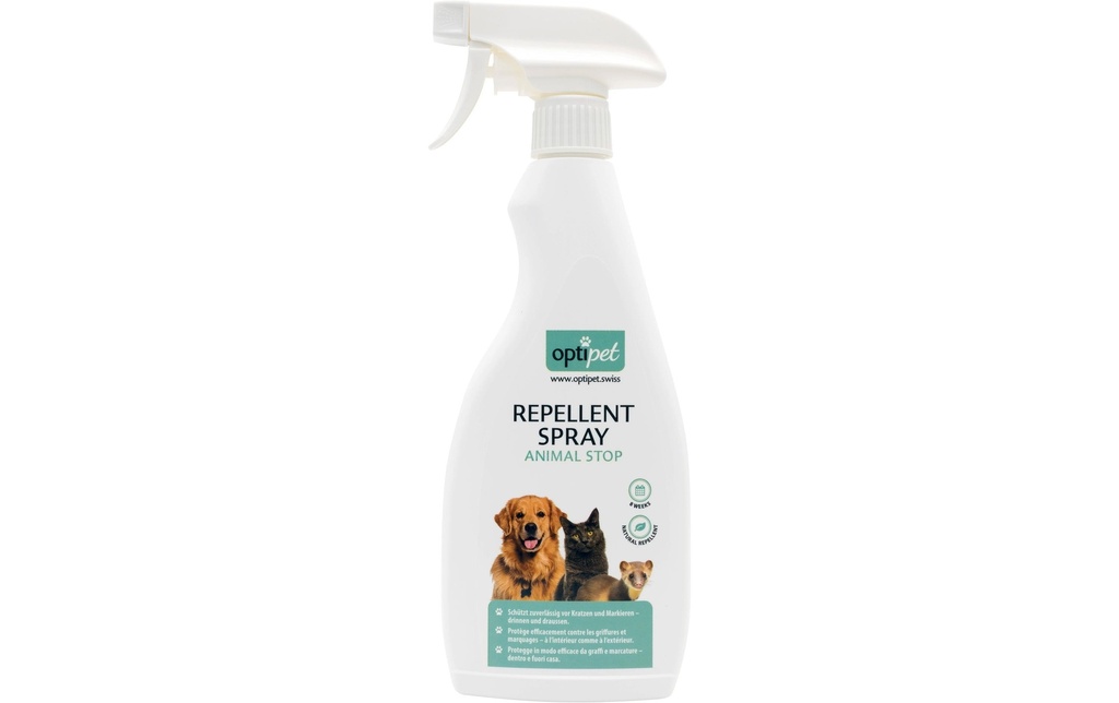 OptiPet Spray répulsif Animal Stop 500 ml