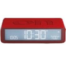 Lexon Réveil numérique Flip Classic Rouge