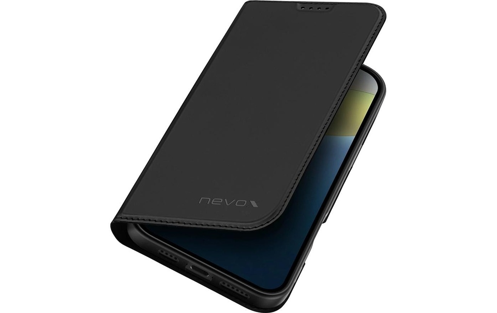 Nevox Book Cover Vario Series iPhone 16 Plus Noir