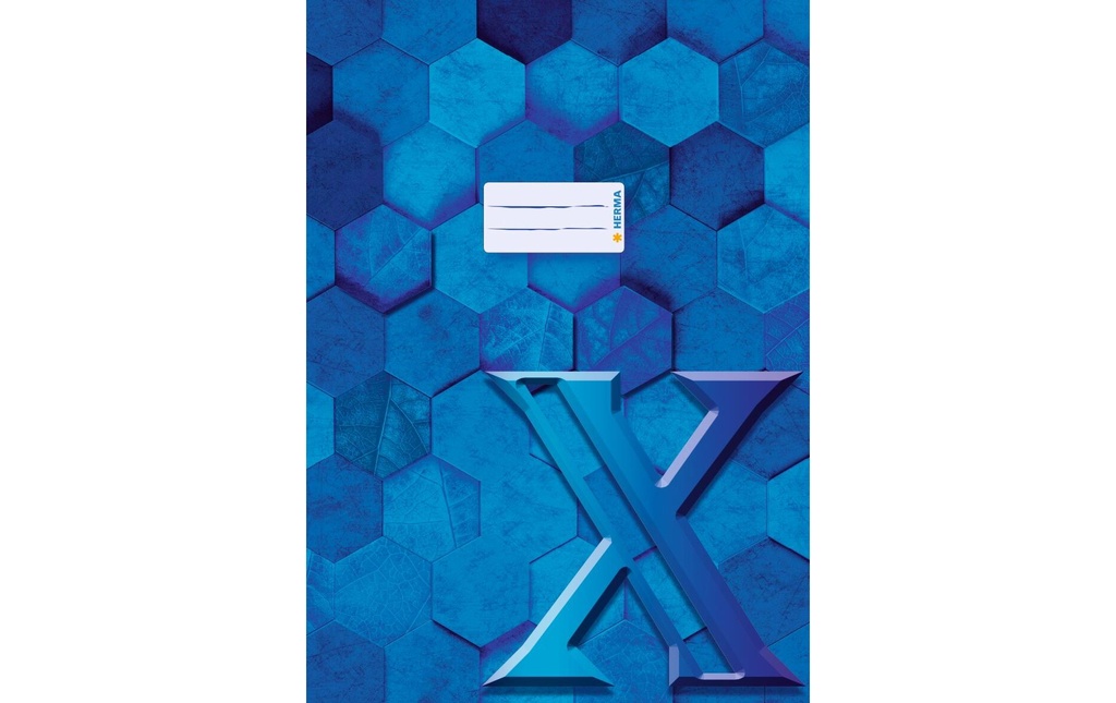 HERMA Protège-cahier X A4 bleu foncé