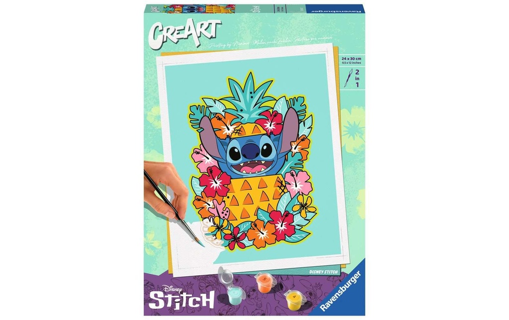 Ravensburger Peinture avec chiffres CreArt: Disney – Stitch