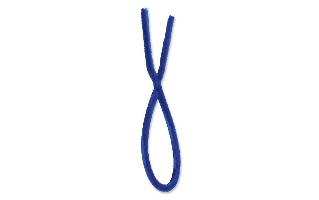 URSUS Fil-chenille 8 mm Bleu, 10 pièces