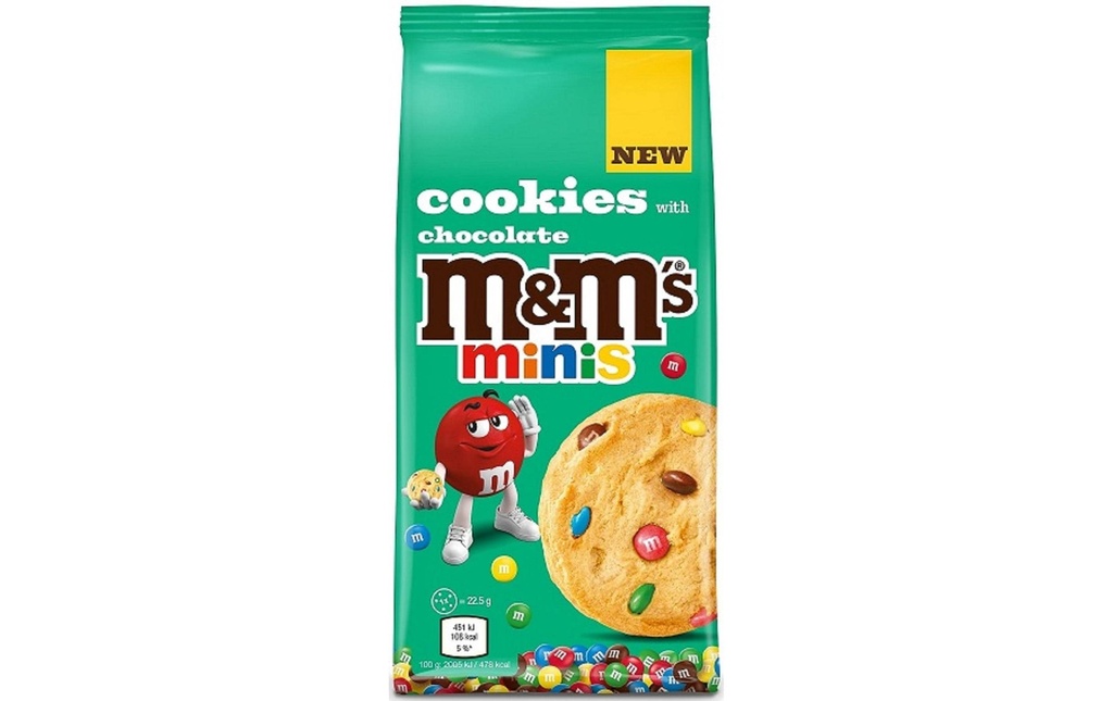 Mars UK Petits gâteaux M&M's Biscuits 180 g