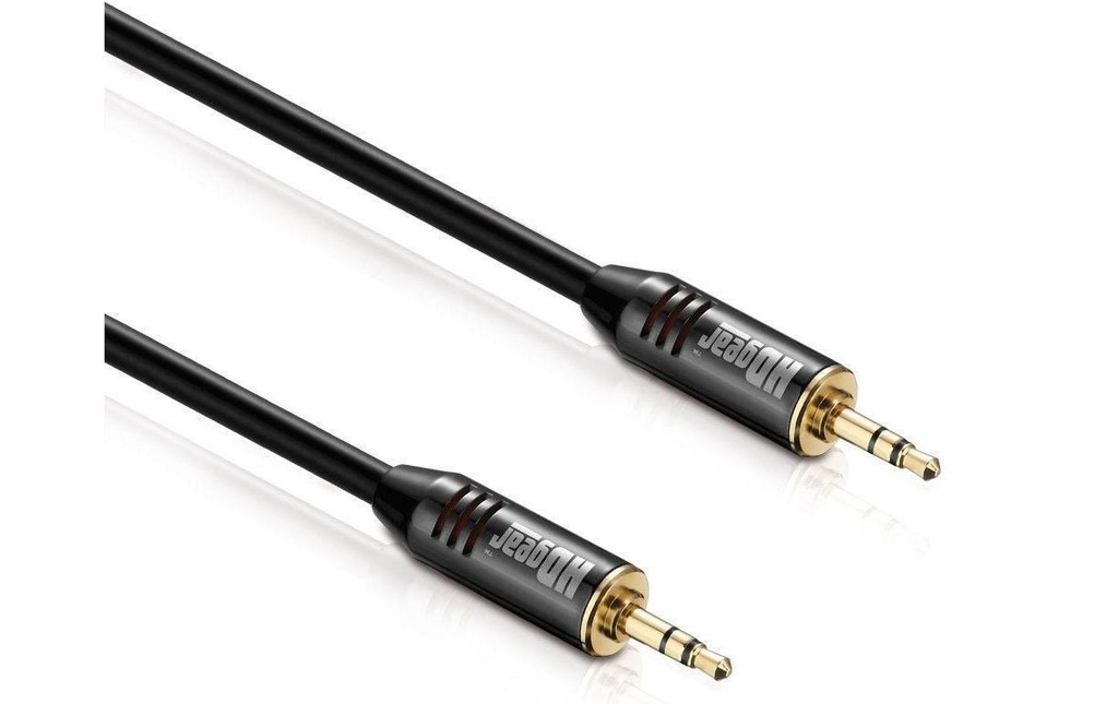 HDGear Câble audio Premium jack 3.5 mm - jack 3.5 mm 0.5 m